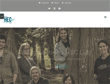 Tablet Screenshot of heclab.com